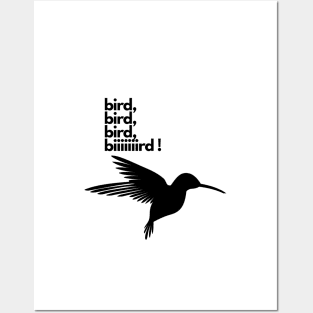 Everybirdy Golder Birds Pattern Posters and Art